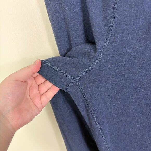 Lululemon Modal French Terry Take It Easy Pants 31" in Heathered Mod Naval Blue - Picture 5 of 13